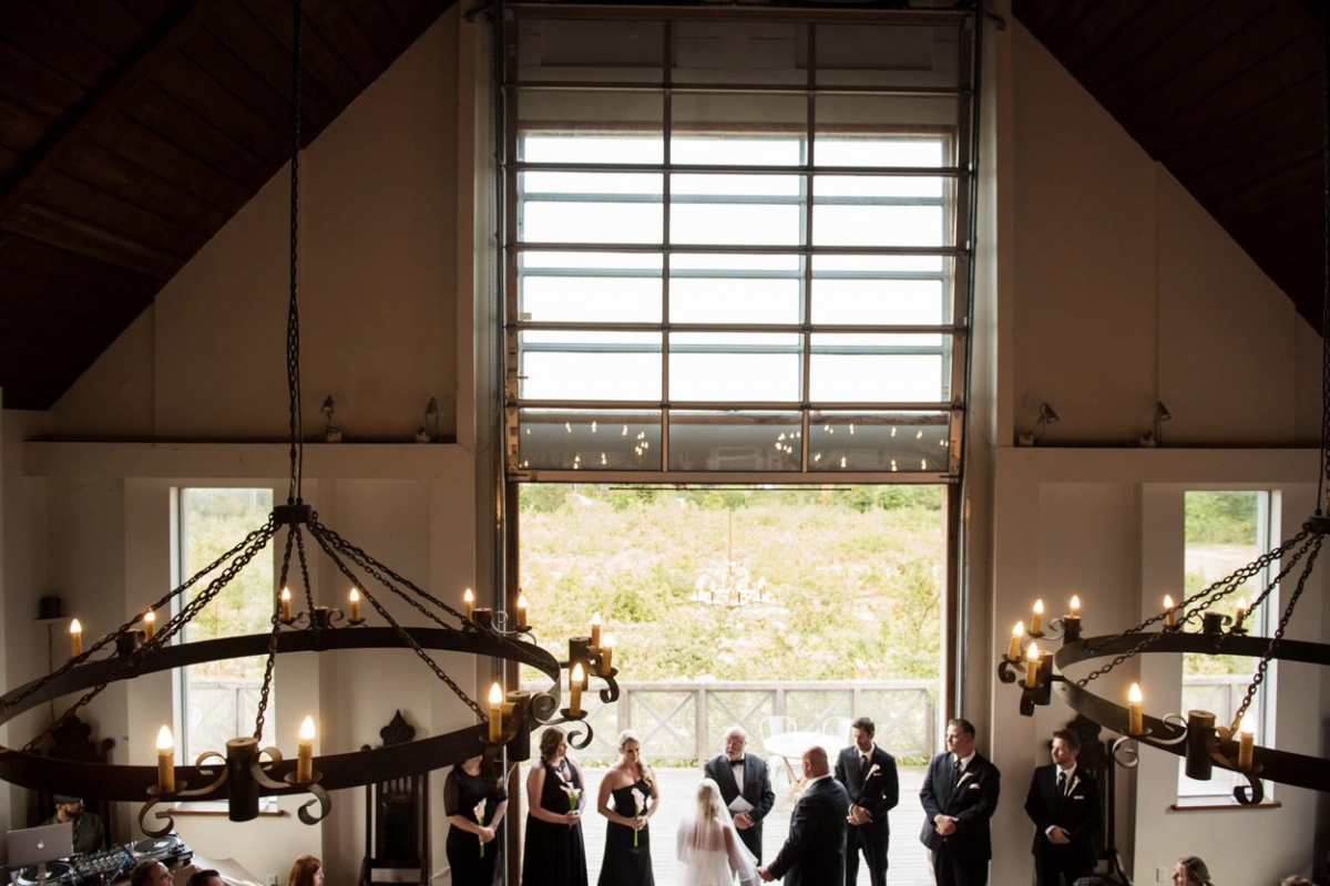 Diane & Jim's beautiful apple orchard wedding at Sea Cidery in Victoria BC. Photographed by FunkyTown Photography