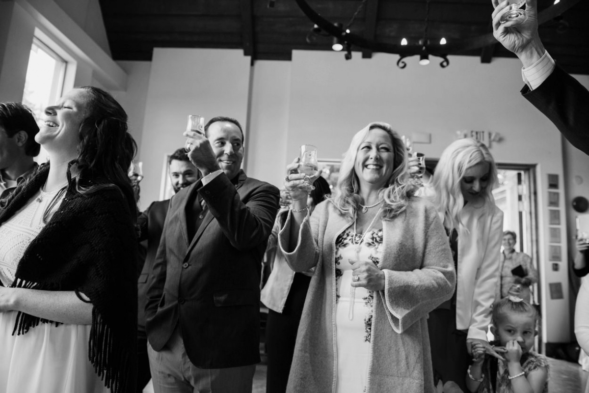 Diane & Jim's beautiful apple orchard wedding at Sea Cidery in Victoria BC. Photographed by FunkyTown Photography