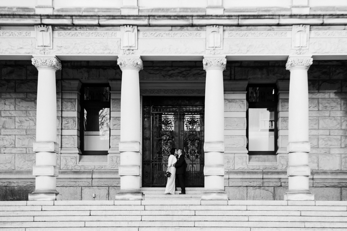 Legislature and Hotel Grand Pacific Victoria BC Wedding Photography - Pop up wedding and elopement