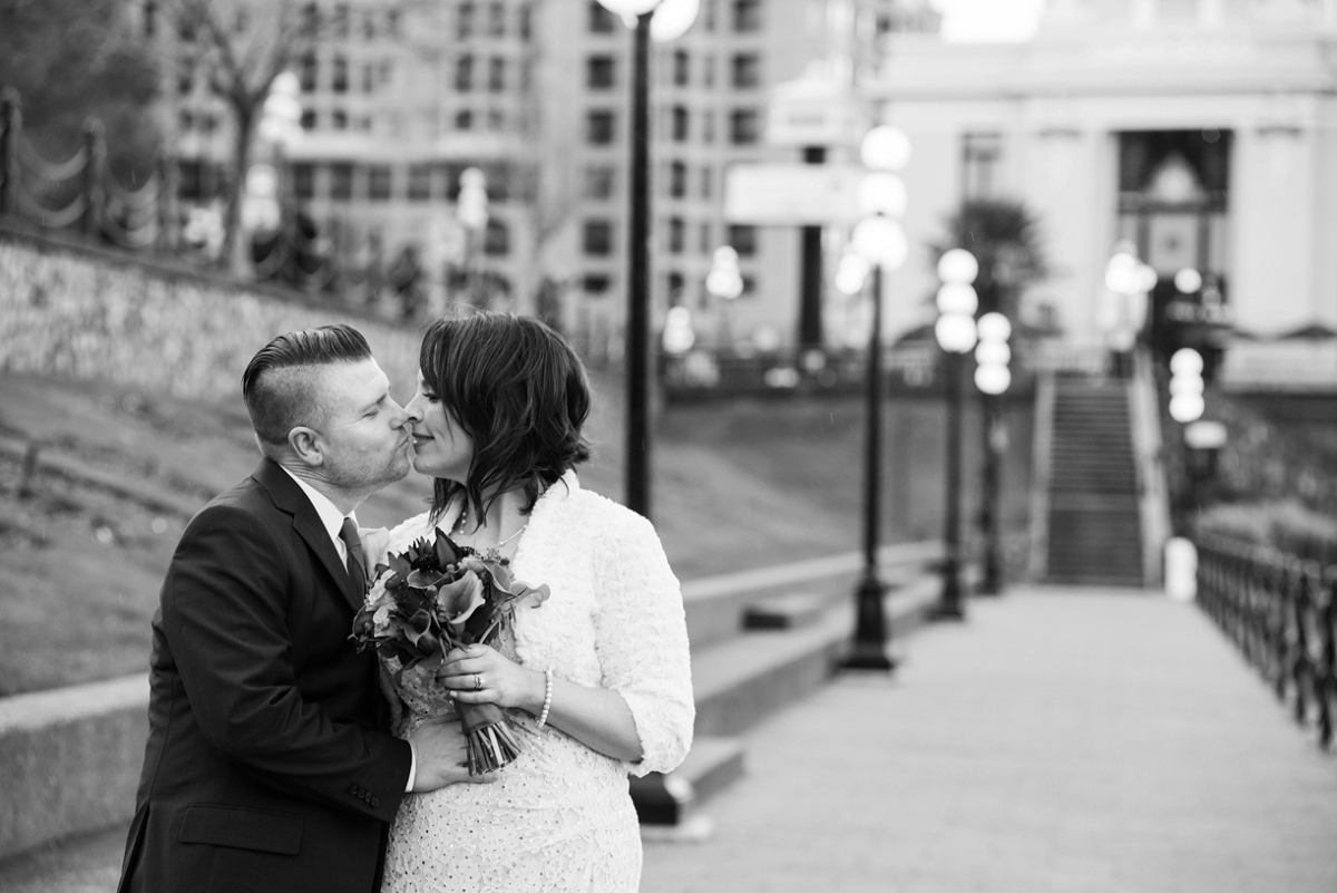 Legislature and Hotel Grand Pacific Victoria BC Wedding Photography - Pop up wedding and elopement