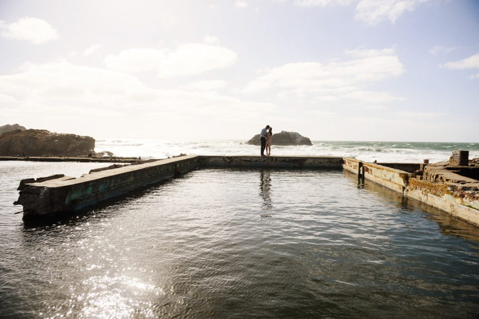 sUTRO Baths Engagement Portraits SFO