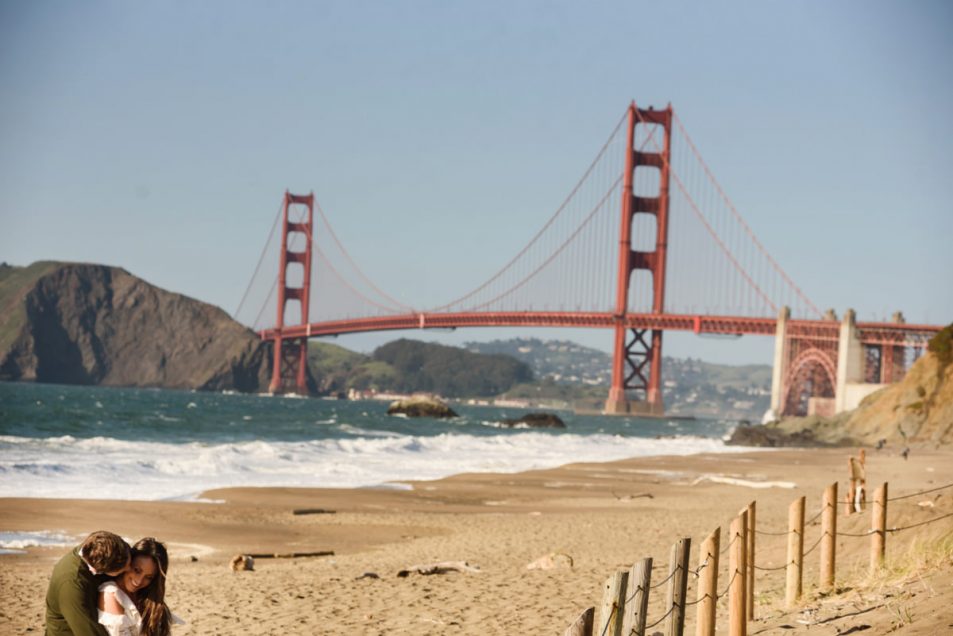 Golden Gate Engagement Portraits