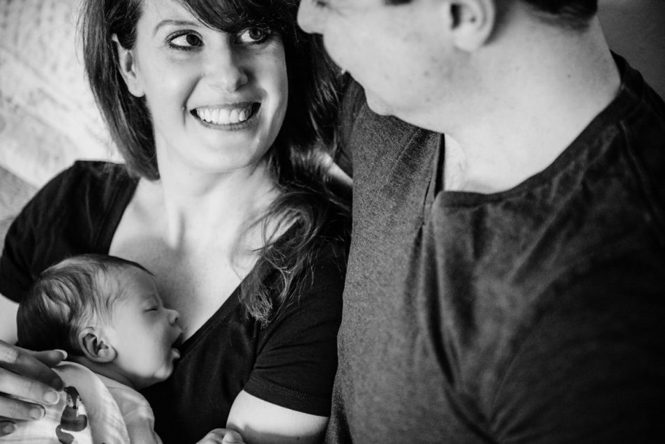 Newborn photography baby portraits Victoria BC natural and candid