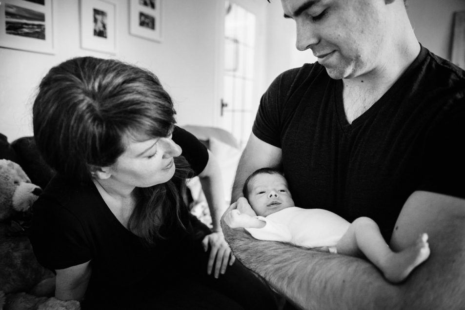 Newborn photography baby portraits Victoria BC natural and candid lifestyle