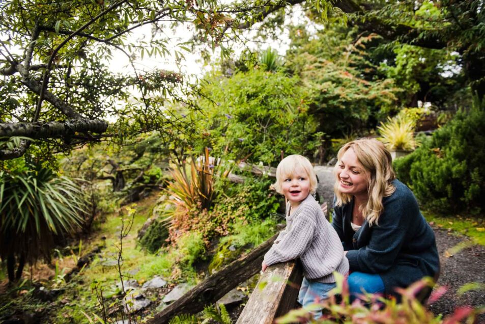 Victoria BC Family Portrait Photography at Government House on Rockland Avenue.