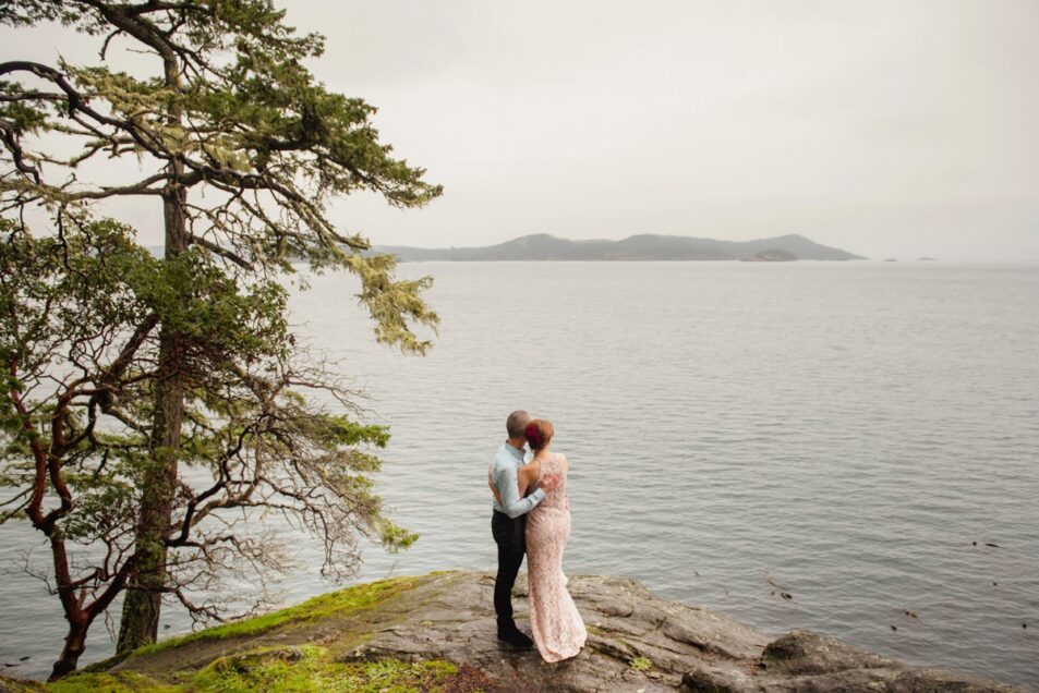 East Sooke Park Wedding elopement in Victoria BC