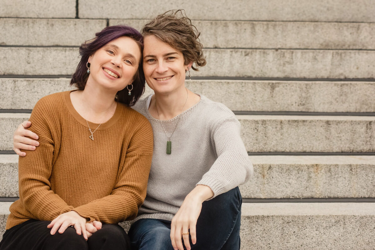 Mini portrait session at the BC Legislature Buildings in Victoria BC