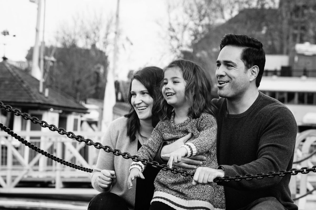 Victoria BC Family portrait mini-session with a five-year-old at the inner harbour near the Legislature buildings in Victoria, British Columbia