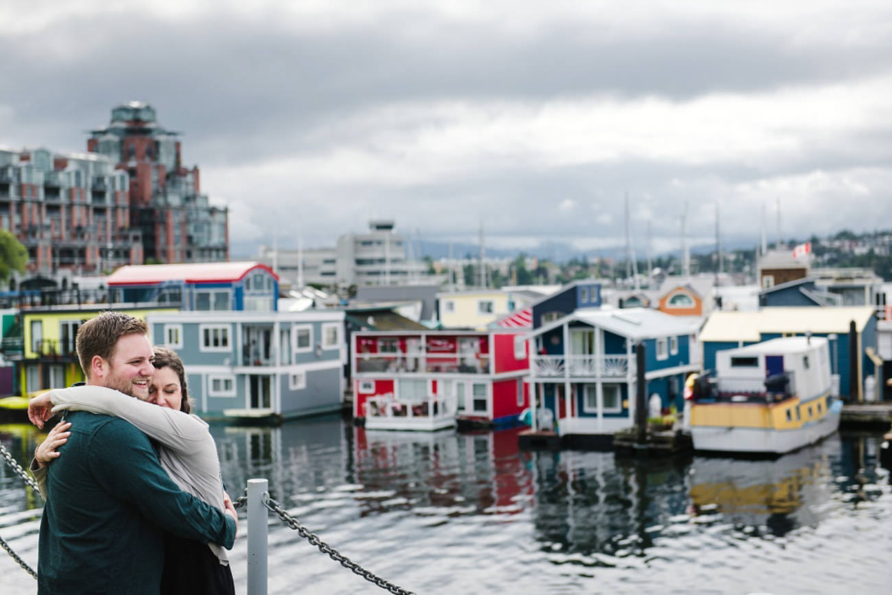 Fisherman's Wharf surprise engagement proposal photography