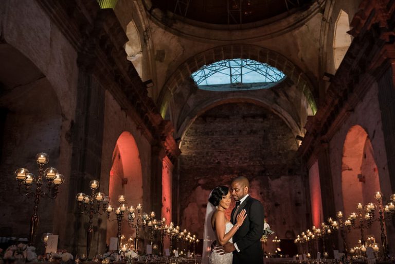 Celebrity wedding at a luxury destination location in Antigua guatemala.
