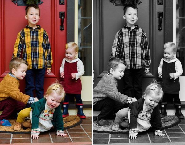 Christmas Family Reunion Portraits Victoria British Columbia